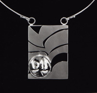 Pendant with Cast Element
